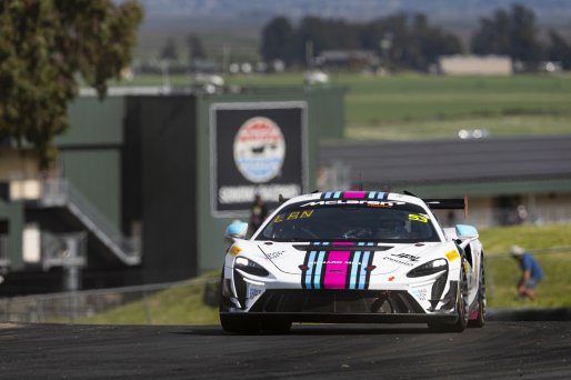 #53 McLaren Artura Trophy Evo of Neil Langberg and Kevin Madsen, Relapsing Polychondritis Motorsports/Forte Racing, McLaren Trophy, Pro-Am, SRO America, Sonoma Raceway, Sonoma, CA, Mar 27 - 29, 2026
 | Fabian Lagunas&copy;2026