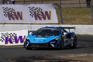 #24 McLaren Artura Trophy Evo of Tanner Harvey and Patrick Liddy, Forte Racing, McLaren Trophy, Pro, SRO America, Sonoma Raceway, Sonoma, CA, Mar 27 - 29, 2026
 | Fabian Lagunas&copy;2026