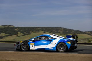 #7 McLaren Artura Trophy Evo of Randy Highland and John Capestro-Dubets, GMG Racing, McLaren Trophy, Pro-Am, SRO America, Sonoma Raceway, Sonoma, CA, Mar 27 - 29, 2026
 | Fabian Lagunas&copy;2026