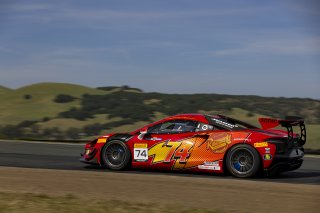 #74 McLaren Artura Trophy Evo of James Li and Sam Neser, RWE Motorsport, McLaren Trophy, Pro, SRO America, Sonoma Raceway, Sonoma, CA, Mar 27 - 29, 2026
 | Fabian Lagunas&copy;2026