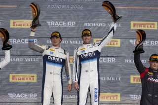 #24 McLaren Artura Trophy Evo of Tanner Harvey and Patrick Liddy, Forte Racing, McLaren Trophy, Pro, SRO America, Sonoma Raceway, Sonoma, CA, Mar 27 - 29, 2026
 | Fabian Lagunas&copy;2026