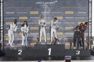 #24 McLaren Artura Trophy Evo of Tanner Harvey and Patrick Liddy, Forte Racing, McLaren Trophy, Pro, SRO America, Sonoma Raceway, Sonoma, CA, Mar 27 - 29, 2026, #8 McLaren Artura Trophy Evo of Kaia Teo and Paul Holton, #74 McLaren Artura Trophy Evo of Jam | Fabian Lagunas&copy;2026