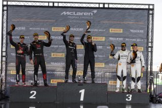 #11 McLaren Artura Trophy Evo of Spencer Schmidt and Tommy Pintos, RWE Motorsport, McLaren Trophy, Pro-Am, SRO America, Sonoma Raceway, Sonoma, CA, Mar 27 - 29, 2026, #22 McLaren Artura Trophy Evo of Ryan James and Oliver Webb, Greystone GT, #7 McLaren Ar | Fabian Lagunas&copy;2026