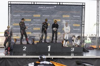 #11 McLaren Artura Trophy Evo of Spencer Schmidt and Tommy Pintos, RWE Motorsport, McLaren Trophy, Pro-Am, SRO America, Sonoma Raceway, Sonoma, CA, Mar 27 - 29, 2026, #22 McLaren Artura Trophy Evo of Ryan James and Oliver Webb, Greystone GT, #7 McLaren Ar | Fabian Lagunas&copy;2026