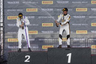 #7 McLaren Artura Trophy Evo of Randy Highland and John Capestro-Dubets, GMG Racing, McLaren Trophy, Pro-Am, SRO America, Sonoma Raceway, Sonoma, CA, Mar 27 - 29, 2026, #53 McLaren Artura Trophy Evo of Neil Langberg and Kevin Madsen, Relapsing Polychondri | Fabian Lagunas&copy;2026