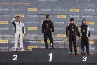 #5 McLaren Artura Trophy Evo of Deniz Teoman and Jeff Cook, GMG Racing, McLaren Trophy, Am, SRO America, Sonoma Raceway, Sonoma, CA, Mar 27 - 29, 2026, #29 McLaren Artura Trophy Evo of Philip Ploskas and Johnny O'Connell, Flying Lizard Motorsports, #812 M | Fabian Lagunas&copy;2026